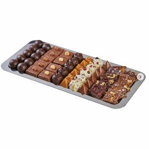 Unique Design Table Decoration <b>Chocolate</b> Serving Tray Finest Quality Silver Gold Metal <b>Chocolate</b> Tray <b>Wedding</b> Serving Platter - Product Image 4