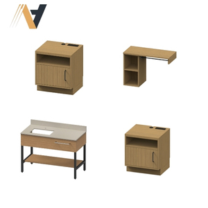 Meubles pour hôtels de qualité supérieure Hampton Inn Hotel Brand-Ensembles de chambre à coucher MDF + placage + stratifié de finition placage d'usine du Vietnam - Product Image 2