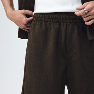 Shorts de sport pour homme, séchage rapide, été, fitness, basketball et course à pied, couleur unie, tricotés, tendance - Product Image 6