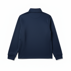 Sudadera Casual Oversize para Hombre con Cuello Alto y Cierre de Cremallera, de Poliéster/Algodón de 240 g/m², Resistente al Agua y al Viento, Estampada y Forrada - Product Image 3