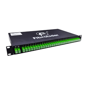 Panel de Conexiones de Fibra Óptica de Alta Calidad 1U 19'' ODF de 32 Puertos, Marco de Distribución Óptica, Divisor de Fibra 2*32 SC/APC FTTH - Product Image 2