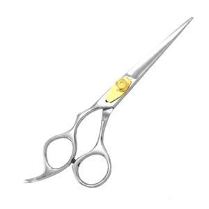 Ciseaux de coiffure professionnels de qualité supérieure en acier inoxydable, ciseaux de coupe pour salon de coiffure, fabricant OEM Pakistan - Product Image 2