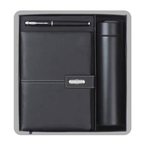 Set de Regalo Corporativo de Cuero PU con Logotipo Personalizado, Muy Solicitado, con Agenda, Cartera, Llavero y Botella en Caja de Regalo, Disponible para la Venta - Product Image 4