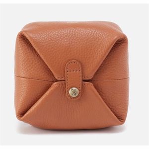 Pochette carrée en cuir de qualité supérieure, petite trousse de maquillage, étui de rangement pour bijoux, organiseur d'écouteurs, mini porte-monnaie, articles cadeaux souvenirs - Product Image 1