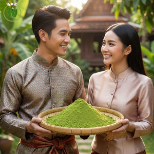 Best Seller AuE Purity Organic 2% MIT Thai Herbal Leaf Powder 120 Mesh Hot Air Dried Vacuum Packed Khon Kaen Herbal <b>Extract</b> - Product Image 2