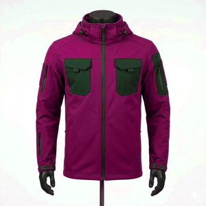 Chaqueta Softshell Ligera para Hombre de Alta Calidad, Cortavientos, Impermeable, Forrada con Forro Polar Cálido, para Senderismo al Aire Libre - Product Image 1