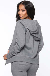 Sudadera con capucha y cremallera de talla grande para mujer, estilo casual urbano, ropa personalizada, fabricante OEM ODM, mercado estadounidense - Product Image 4