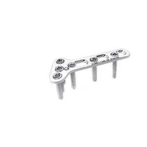 Placa Oblicua Veterinaria T de 3.5mm, Juego de 10 Piezas, 3 Orificios, 5L 5R, Instrumentos Quirúrgicos Ortopédicos de Acero Inoxidable, Placa de Fijación Ósea - Product Image 3