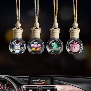 Ambientador de coche de alta calidad con diseño de dibujos animados, difusor de aceites esenciales por evaporación natural, sin electricidad, aromaterapia con aroma a té de burbujas, popular entre influencers. - Product Image 6