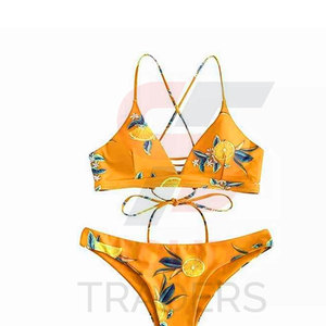 Maillot de bain athlétique pour femme, nouvelle conception, haute élasticité, respirant, look sportif, vêtements d'été, Solid Trader Custom - Product Image 4