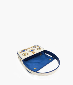 <b>Beaded</b> Floral Pattern Classic Flap Shoulder Bag Handmade Fashion Evening Party <b>Purse</b> - Product Image 4