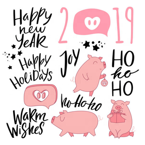 Ensemble d'articles utilitaires décoratifs en plastique d'autocollants UV DTF étanches avec un design pointu similaire aux timbres - Product Image 6