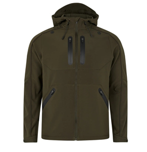 Premium <b>Men</b>’s Outdoor Hooded <b>Jacket</b> – <b>Waterproof</b> Breathable Softshell Sharkskin Windbreaker, <b>Fleece</b> <b>Lined</b> Autumn Hiking Coat - Product Image 2