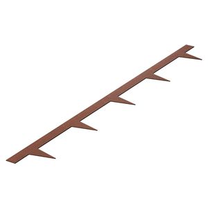 Bordatura per Giardino in Acciaio Pre-Ruggine, 10 Pezzi, 40 x 4,5, Resistente alle Intemperie, Pieghevole, Attrezzo Manuale da Giardino - Product Image 3