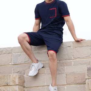 Nouvelle Arrivée 2026 – Ensemble T-shirt et Short Décontracté pour Homme, Vente en Gros, Design Personnalisé, Respirant, Écologique, Séchage Rapide - Product Image 6