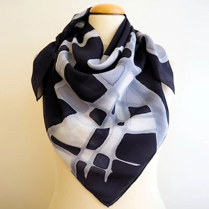 Silk Scarf Decorative Fashion Piece For Hair Accessories Neck Styling And Gift Choice Silk Scarf - Product Image 1