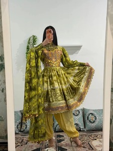 Vestidos Afganos de Alta Calidad, Bordados, Estilo Boho Étnico, Vestidos Casuales Largos para Mujer, Ropa Musulmana Modesta, Venta al Por Mayor Personalizada - Product Image 6