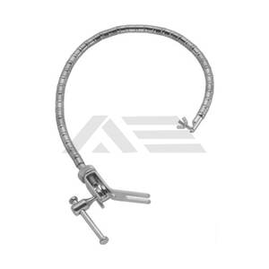 Instrument neurochirurgical d'écarteur de cerveau de bras unique pour la construction en acier inoxydable de rétraction crânienne stable - Product Image 6