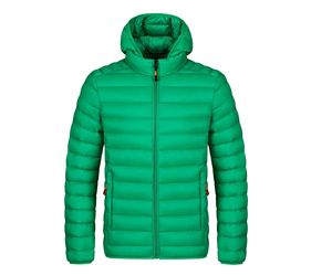 New Men's Lightweight Polyester <b>Fleece</b> Puffer <b>Jacket</b> for Winter-Breathable Casual <b>Jacket</b> Multiple Colors Stand-Up Collar Hooded - Product Image 3