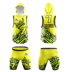 Uniforme de Fútbol Americano Personalizado 7v7 con Impresión por Transferencia de Calor, Talla Grande, Transpirable, de Secado Rápido, con Logotipo de Color Personalizado - Product Image 1