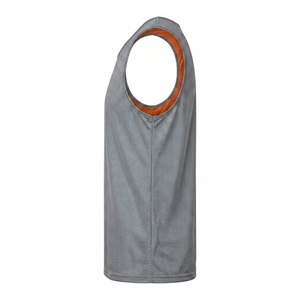 Camiseta Deportiva de Malla Transpirable para Hombre, Sin Mangas, para Entrenamiento, Fitness, Ejercicio, Ropa Deportiva - Product Image 3