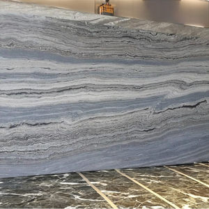 Dalles et carreaux de marbre bleu rivière durables, polyvalents et parfaits pour les comptoirs à des prix compétitifs de l'Inde - Product Image 2