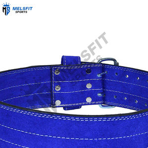 Cinturón de Levantamiento de Pesas Ajustable, Ligero, Resistente, Profesional, Antideslizante, Unisex, de Cuero Vacuno de Alta Calidad - Product Image 6