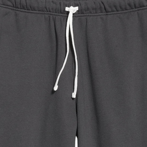 Pantalones Deportivos de Felpa para Hombre, Color Gris Carbón, Corte Recto, Ajuste Relajado, Cintura con Cordón, Estilo Casual, Logotipo Personalizado, Ropa Urbana, OEM - Product Image 6