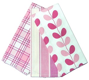 ชุดผ้าเช็ดครัวลายทางพิมพ์ลาย ELITE สำหรับตกแต่งบ้าน ซึมซับเร็ว ผลิตจากผ้าฝ้าย 100% ซักง่าย แห้งไว เป็นมิตรกับสิ่งแวดล้อม - Product Image 4