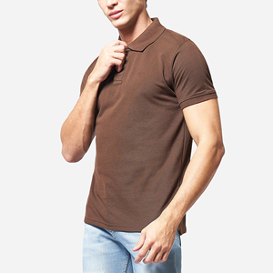 Polo de Algodón de Lujo para Hombre, con Logotipo Personalizado, Manga Corta, Diseño de Tallas Grandes, Ajuste Cómodo para Uso Casual, de Oficina o de Verano - Product Image 5