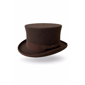 OEM Custom Top <b>Hat</b> Manufacturer Premium Wool Felt Top <b>Hats</b> Private Label Formal Victorian Costume Party <b>Hats</b> Supplier - Product Image 5