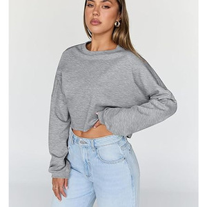 Sudadera con Capucha Oversize de Moda Invernal para Mujer, Estilo Casual Hip Hop, Hombros Caídos, Algodón, Color Borgoña, Forro Polar Frontal - Product Image 2