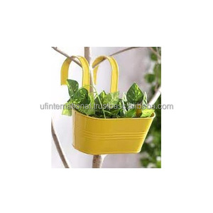 Jardinières de jardin décoratives personnalisées, pot de fleurs suspendu et grand seau, vente en gros, 9 pièces - Product Image 3