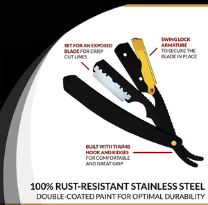 Afeitadora de seguridad de acero inoxidable de bajo precio al por mayor, rasuradora de un solo filo para hombres, a la venta - Product Image 2