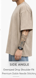 เสื้อยืดโอเวอร์ไซส์ผ้าถักพิมพ์ลายกราฟิกโป๊กเกอร์ด้านหน้าแบบสั่งทำพิเศษ สไตล์วินเทจ ลุคสตรีทแวร์  พร้อมพื้นที่ว่างสำหรับสกรีนลายตามสั่ง - Product Image 5