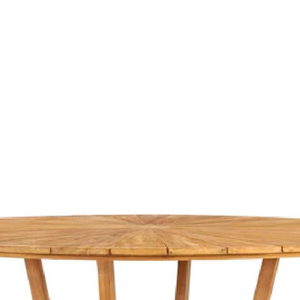 Table ronde de style classique pour restaurant, en bois massif, pour la décoration de la maison et de jardin. - Product Image 5