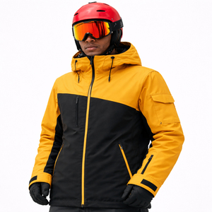 2026 Custom Hooded Zipper Ski Wear Supplier Pakistan High Performance Waterproof Snow Jacket Manufacturer Private Label Winter - Product Image 1