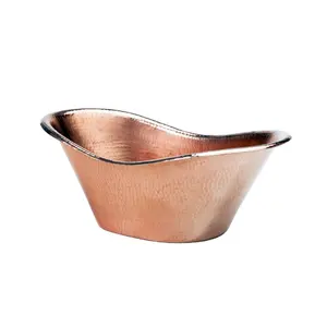 Oval Beverage Tub With Hammered Texture Stylish And Functional Way To Keep Your Drinks Cool Perfect Addition To Bar Entertaining