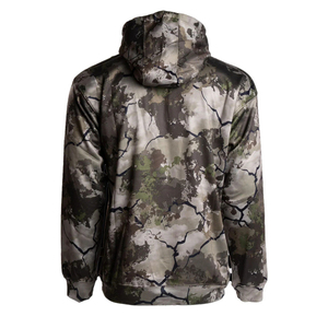 Sweat à capuche de chasse en molleton de coton mélangé, fabriqué sur mesure, imperméable, qualité supérieure, pour le sport et les loisirs en hiver - Product Image 2