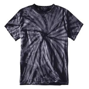 T-shirt unisexe personnalisé OEM tie-dye 100 % coton, style formel, col roulé, manches courtes, respirant, tissu tricoté écologique - Product Image 4