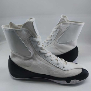 Custom Team <b>Name</b> Boxing Shoes High End Brand OEM <b>Ring</b> Boots White Label Manufacturing Boxing Shoes Plain Mesh Sparring Shoes - Product Image 6