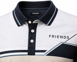 Camiseta de Manga Corta Premium para Hombre, Tejida, 100% Poliéster, Transpirable, con Logotipo Frontal, de Secado Rápido, para Uso Casual - Product Image 2