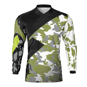 Vêtements de sport personnalisés en gros, design personnalisé, respirants, maillots de cyclisme et de motocross pour hommes et femmes, maillot de VTT - Product Image 1