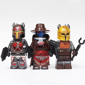 Ensemble de figurines de guerrier de science-fiction en blocs, en plastique ABS, compatibles avec les briques de construction XP558 XP559 XP560 - Product Image 4