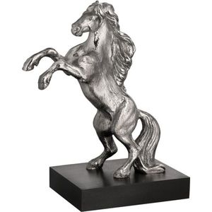 Figurine de cheval en aluminium décorative pour accent d'intérieur moderne avec forme détaillée et base stable et robuste - Product Image 5