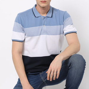 เสื้อยืดผู้ชายแบบใหม่ เนื้อผ้าถักเนื้อนุ่ม ระบายอากาศได้ดี วัสดุพรีเมียม รับสั่งทำพิเศษ - Product Image 1