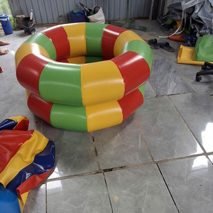 <b>Inflatable</b> Swimming Ring Round Green Lemon Pattern PVC <b>Float</b> - Product Image 6