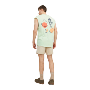 Camiseta sin Mangas para Hombre, Personalizada, Deportiva, 100% Algodón, Estilo Vintage, en Oferta - Product Image 3