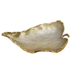 Plateau et bol en feuille d'or, accessoires de décoration de table de mariage, plateaux de luxe, plateau décoratif pour fruits, articles de décoration pour la maison, articles de table - Product Image 6