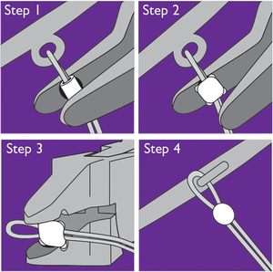 Pince à sertir – Outil professionnel pour la bijouterie, pour la fermeture et le sécurisement des capuchons à sertir, des embouts de perles et des composants pour la fabrication de bijoux - Product Image 6